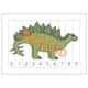 DINOSAUŘI – SKLÁDÁNÍ OBRÁZKŮ POMOCÍ ČÍSELNÝCH ŘAD DO 10 A 20 2