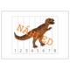 DINOSAUŘI – SKLÁDÁNÍ OBRÁZKŮ POMOCÍ ČÍSELNÝCH ŘAD DO 10 A 20 4