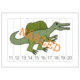 DINOSAUŘI – SKLÁDÁNÍ OBRÁZKŮ POMOCÍ ČÍSELNÝCH ŘAD DO 10 A 20 5