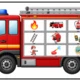 🚒 Hasičské auto – skládání podle předlohy 2