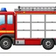 🚒 Hasičské auto – skládání podle předlohy 3