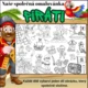 MAXI omalovánky – Velký kreativní balíček 2 4