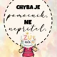 Výzdoba třídy - Motivační plakáty - Chyba 4