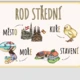 Vzory podstatných jmen - přehledové karty, výzdoba třídy 3