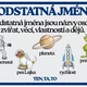 Slovní druhy - vesmír (výzdoba třídy) 2