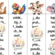 Sloupečky - Tvrdé a měkké souhlásky se zvířátky 3