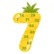 Ananasová násobilka - Plakátky do třídy 🍍 2