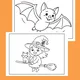 Omalovánky Halloween 3