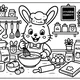 🐰 Králíčkovy veselé omalovánky 3