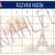 ROZVRHY HODIN - téma CESTOVÁNÍ 2