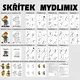 MYDLIMIX - neúplná písmenka 4