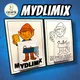 MYDLIMIX - neúplná písmenka 3