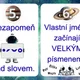 Pravidla psaní - vesmírná třída 3