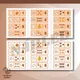 Podzimní počítací puzzle (1-6) 3