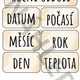 Otáčecí kalendář do třídy 9