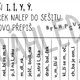 OPAKOVÁNÍ 3. TŘÍDA - ČESKÝ JAZYK - běhačka 8