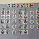 Minimalistický rozvrh hodin 2