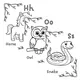 Omalovánky - Animal Alphabet 3
