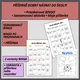 Bingo / aktivita po prázdnínách i seznamování / příšerky i neutrál 2