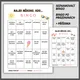 Bingo / aktivita po prázdnínách i seznamování / příšerky i neutrál 3