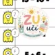 Rozlušti jména příšerek - Sčítání a odčítání do 20 4