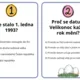 Běhací kvíz - Události, které si připomínáme během roku 3