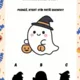 Halloweenská plotovka pro 1. třídu ZŠ 5