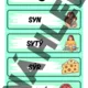 Vyjmenovaná slova – přehledy do třídy i na procvičování 9