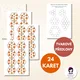 Podzimní hexadomino | hexagon skládačka | Puzzle | Podzim | 2