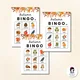 Anglické mini bingo - podzimní hra pro děti | Podzim | Kaštany | Angličtina 3