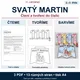 Čtení a tvoření do číslic – Svatý Martin – 11. listopad 2