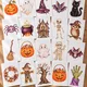Halloweenská výzdoba – akvarelové dekorace do třídy i domova 2