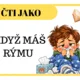 📚 ČTI JAKO… – 28 kartiček pro zábavné čtení 3