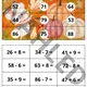 Podzimní matematické loto - opakování učiva 3