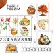PODZIM 2 - počítání a puzzle pro nejmenší 2