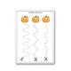 Halloweenské pracovní listy pro předškoláky 2