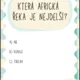 Zeměpisné opakovací kartičky - 7. třída 4