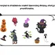 HALLOWEEN PROVĚTLOVAČKY S PRACOVNÍMI LISTY 3