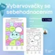 Vybarvovačky se sebehodnocením a vyjmenovanými slovy 3