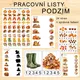PRACOVNÍ LISTY - PODZIM 2