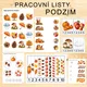 PRACOVNÍ LISTY - PODZIM 3
