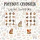 Pohybový chodníček - Lesní zvířata 2