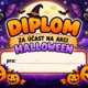 Halloween - diplomy a medaile 2