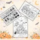🕸️ HALLOWEENSKÝ MEGA BALÍČEK PRO MŠ A 1. ROČNÍK ZŠ – 60 stran aktivit, pracovních listů a her 6