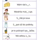Běhací diktát - vyjmenovaná slova M, P, S, V 3