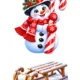 ❄️ Zimní výzdoba do oken – sněhuláci a zimní motivy ☃️ 2
