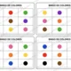 Bingo de colores – španělské bingo na procvičení barev 3