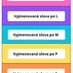 Vyjmenovaná slova - přepis, doplňování 2