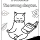 Vtipné omalovánky do angličtiny - colouring pages - brain breaks 7