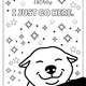 Vtipné omalovánky do angličtiny - colouring pages - brain breaks 10